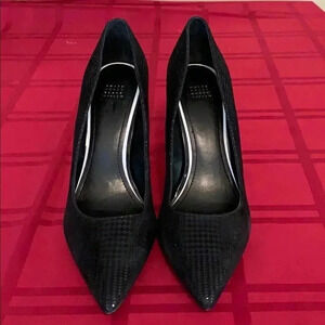 White House Black Market Sexy Leather Stilettos